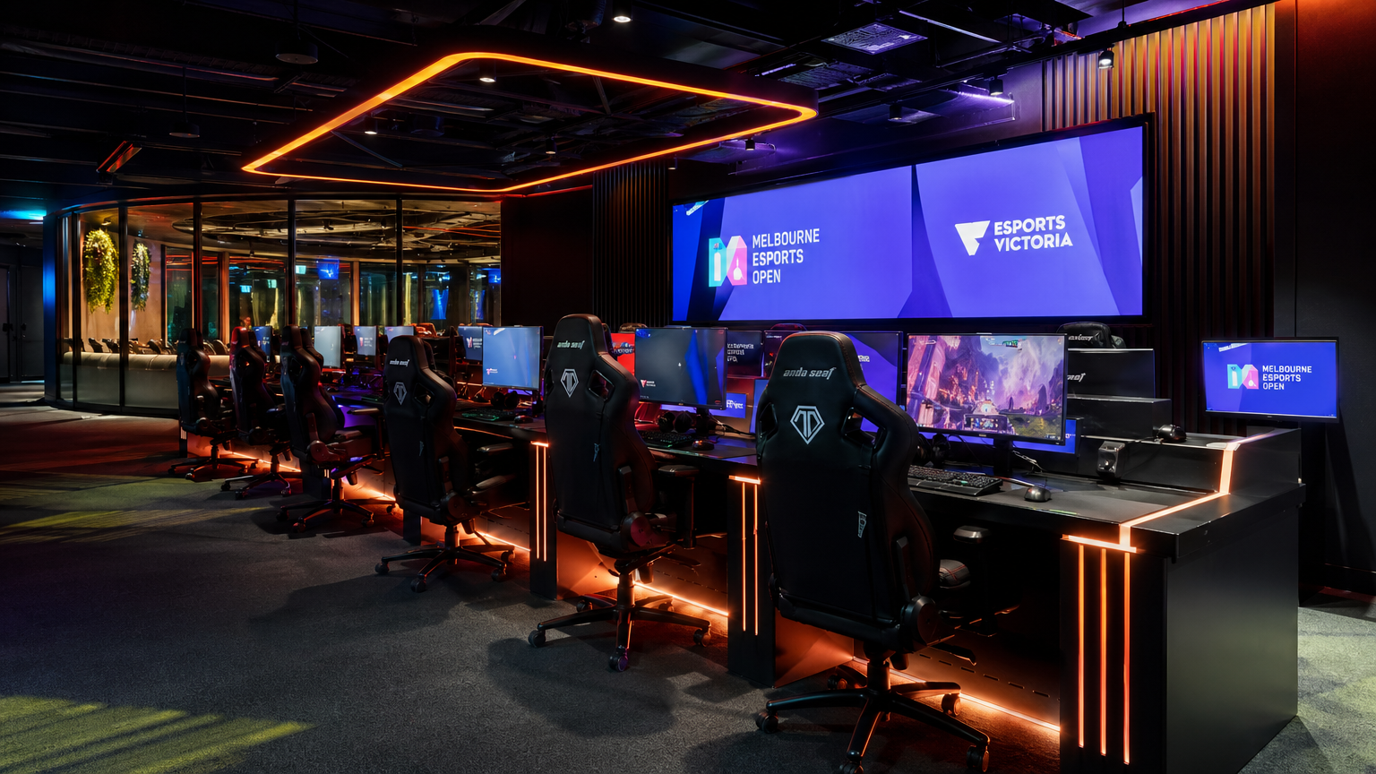 High-end gaming setup